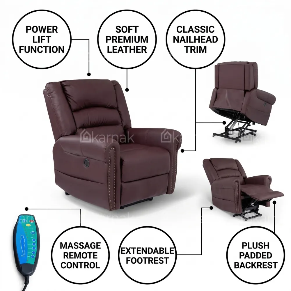 Acme Reclinear Sofa – Brown