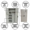 MetroSteel Steel Cabinet – Grey