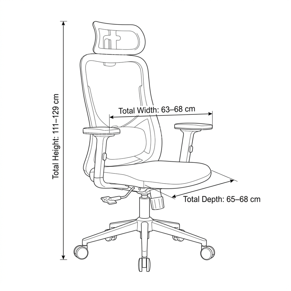 Solimo Office Chair – Grey