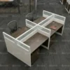 Neeya 4 Person Workstation Desk
