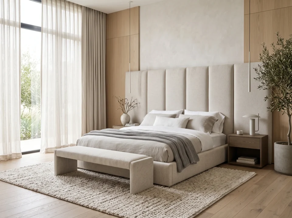 Modern platform bed Abu Dhabi with free delivery Dubai